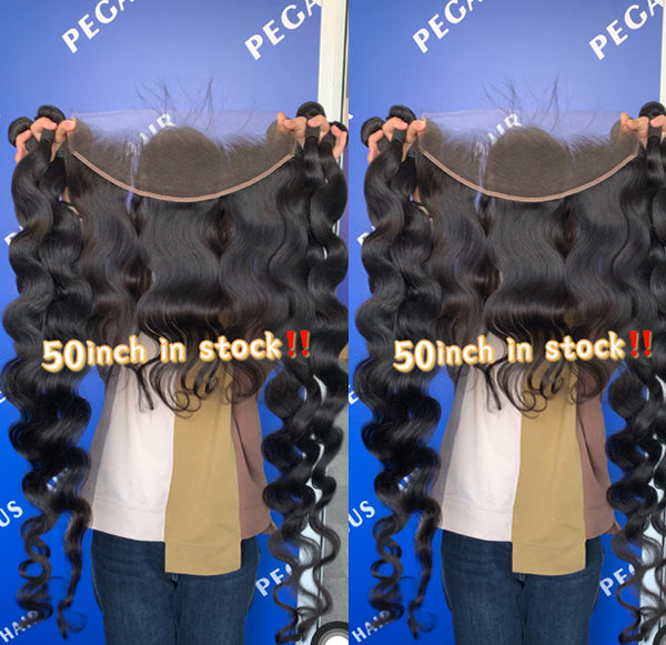 Human hair 50 outlet inch