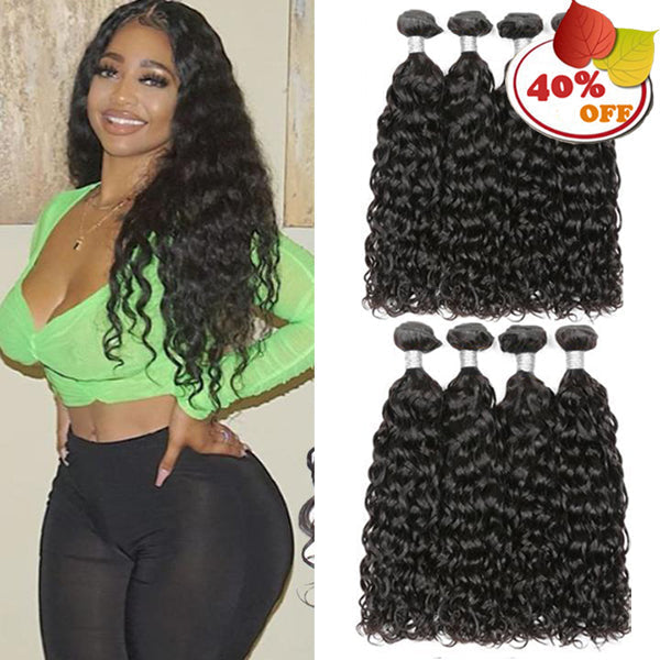 Wholesale 9A 10 Bundles Brazilian Virgin Hair Water Wave - pegasuswholesale